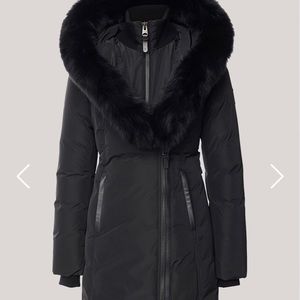 Mackage Kay down coat with fox fur